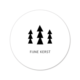 Stickers | 250 op rol | Fijne Kerst