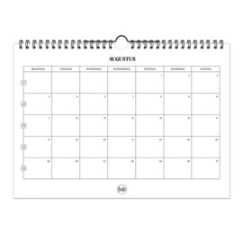 Maandkalender 2025 | A4