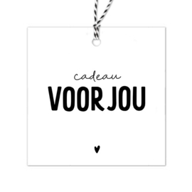 Cadeaulabel | Cadeau voor jou | 5 stuks