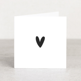 Dubbele kaart | Hartje