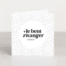 Dubbele kaart  | Je bent zwanger