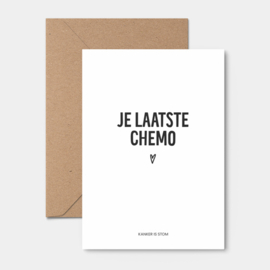 Kaart | Je laatste chemo | 5 stuks