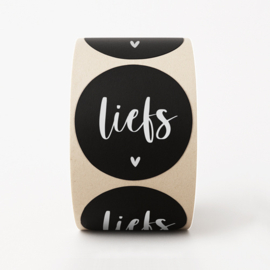 Stickers | 250 op rol | Liefs