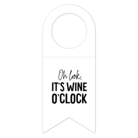 Flessenhanger | Oh look, it's wine o'clock | 5 stuks
