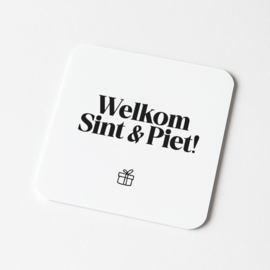 Tegeltje Forex | Welkom Sint & Piet