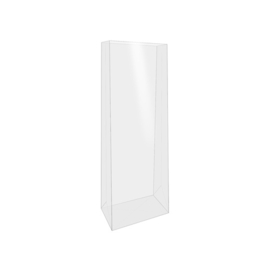Blokbodemzakjes | Cellofaan | 7 x 4 x 22 cm | 25 stuks