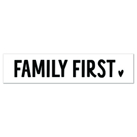 Magneten | Family first | 3 stuks