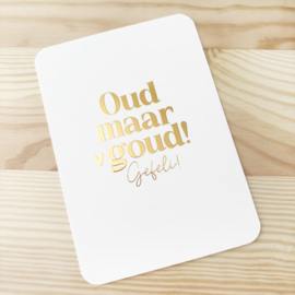 Kaart | Oud maar goud!