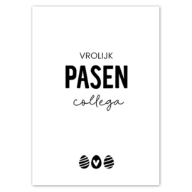 Kaart | Vrolijk Pasen collega | 5 stuks