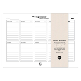 Weekplanner A4