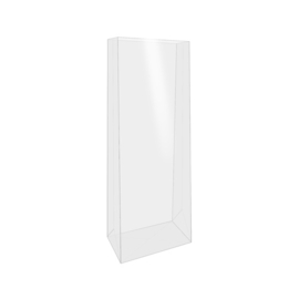 Blokbodemzakjes | Cellofaan | 8 x 5 x 25 cm | 25 stuks