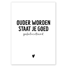 Kaart | Ouder worden staat je goed | 5 stuks