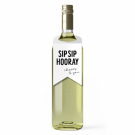 Flessenhanger | Sip sip hooray | 5 stuks