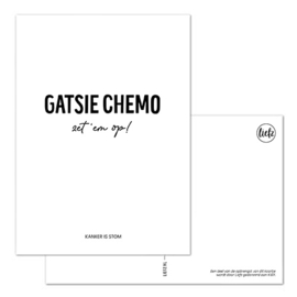 Kaart | Gatsie chemo | 5 stuks