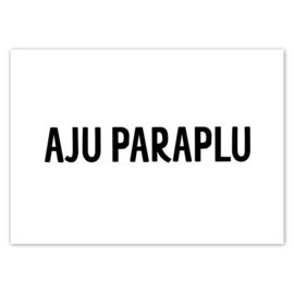 Kaart | Aju paraplu | 5 stuks