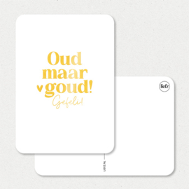 Kaart | Oud maar goud!