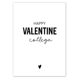 Kaart | Happy Valentine collega | 5 stuks