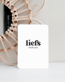 Kaart | Liefs voor jou
