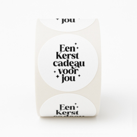 Stickers | 250 op rol | Een Kerstcadeau voor jou