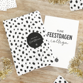 Kerstkaart | Fijne feestdagen collega | 5 stuks