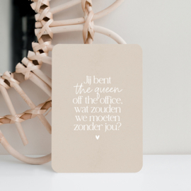 Kaart | Queen of the office