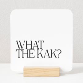 Tegeltje Forex | What the kak