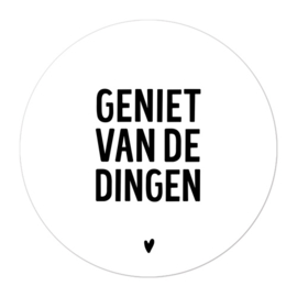 Magneten | Geniet van de dingen | 3 stuks