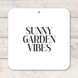 Muurvierkant | Sunny garden vibes