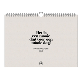 Maandkalender 2025 | A4