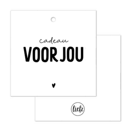 Cadeaulabel | Cadeau voor jou | 5 stuks