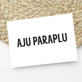 Kaart | Aju paraplu | 5 stuks