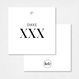 Cadeaulabel | Dikke kussen | 5 stuks