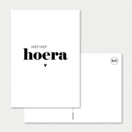 Kaart | Hiep hiep hoera