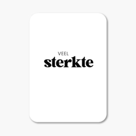 Midi kaart | Veel sterkte | 5 stuks
