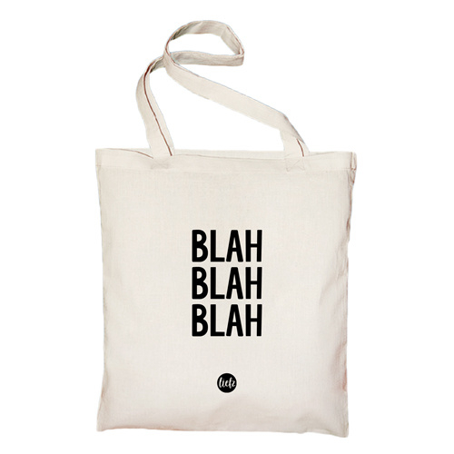 Katoenen tassen | Blah blah blah