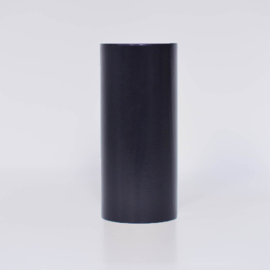 Fitting hout cilinder XL - zwart