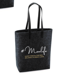 Shopper mom donker