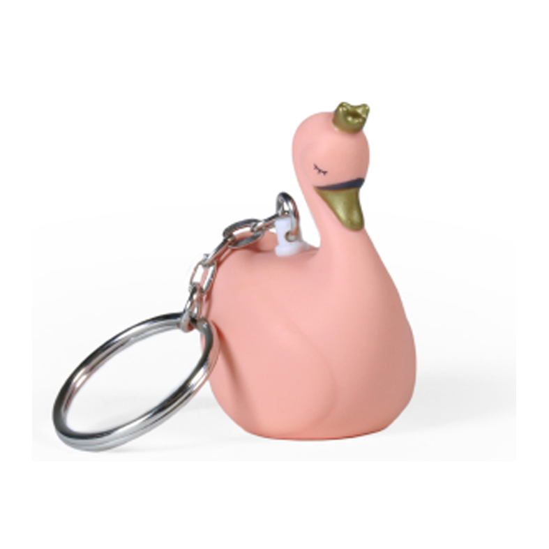 Sleutelhanger Dame blanche Peach