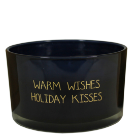 WARM WISHES AND HOLIDAY KISSES
