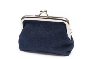 Geldbeugel Marine Blauw