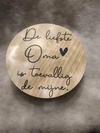 Luxe Geurkaars met houten deksel Small