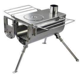 Winnerwell Woodlander Double View Medium sized Cook Camping Stove