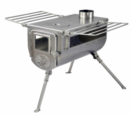 Winnerwell Woodlander Double View Cook Camping Stove | L-Sized