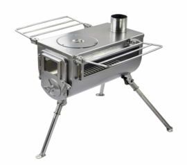 Winnerwell Woodlander Double View Cook Camping Stove | M-Sized