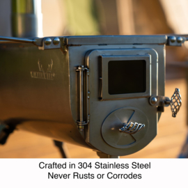 Winnerwell Woodlander Cook Camping Stove | M-Sized