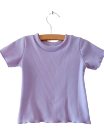 Shirt  lila rib