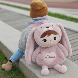 Metoo powder/pink Bunny Backpack