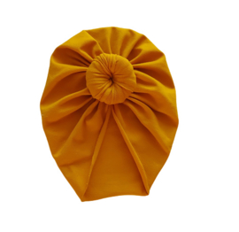 Turban knot oker