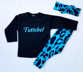 Setje tuttebel blauw