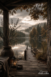 Tuinposter Verborgen Meer